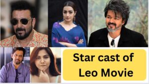 Star cast of Leo
