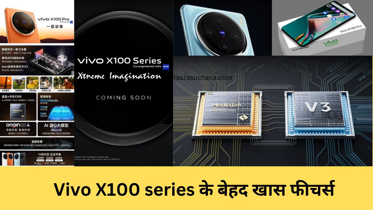 Vivo X100 Series Launch Date in India Price Specifications more.1