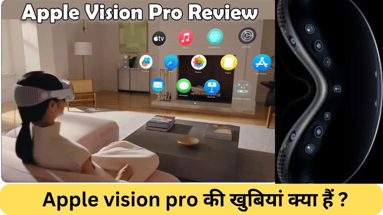 Apple Vision Pro Handset launch in India Price . Specification more .1